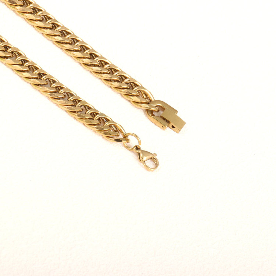 Stylish Chunky Braided Chain Bracelet Kalsten