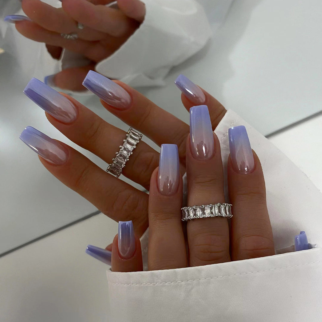 Elegant Ombre Artificial Nails Kalsten
