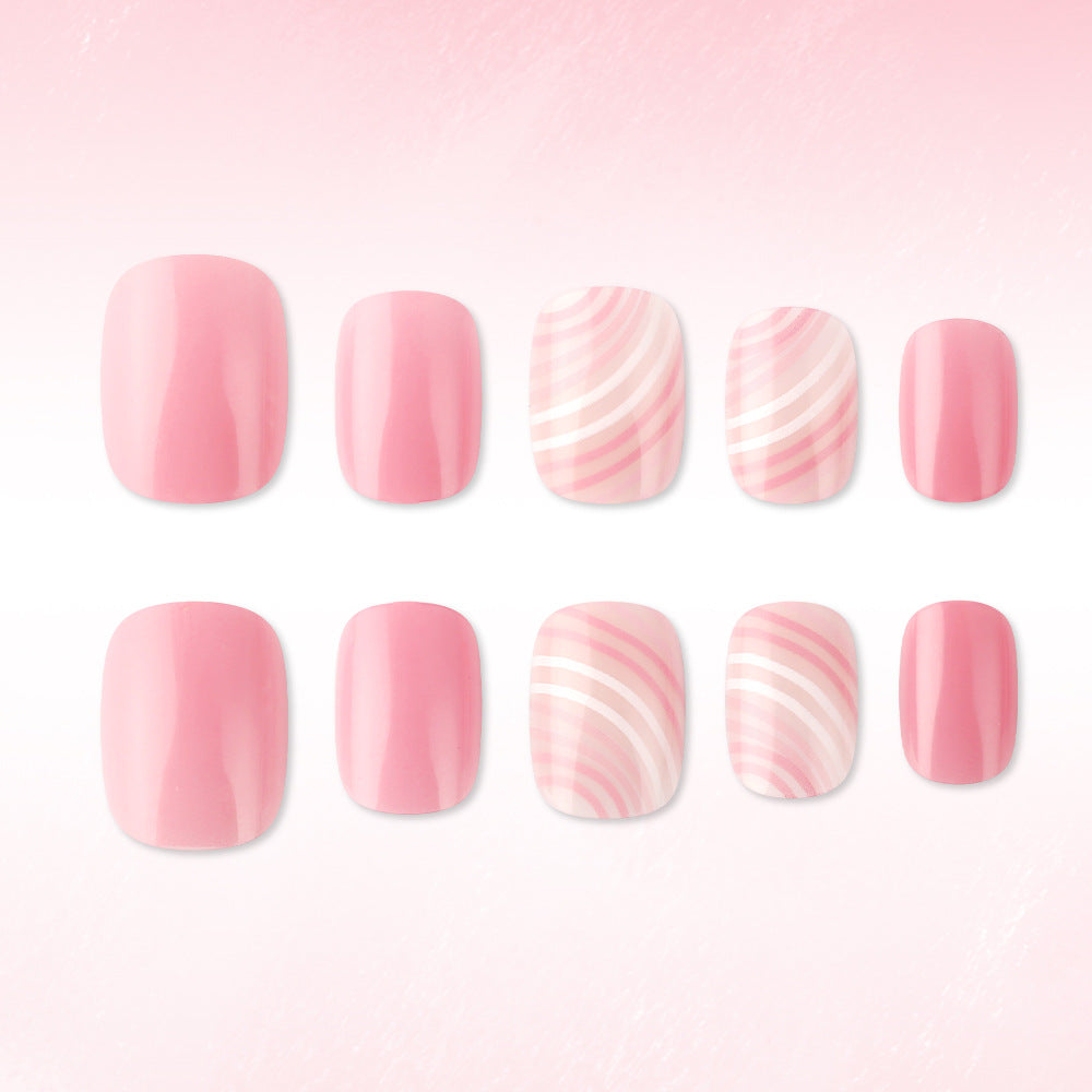 Artistic Pink Gel Nail Art Set Kalsten