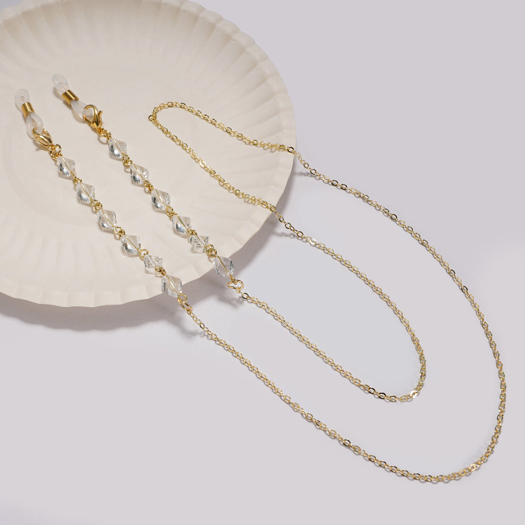 Elegant Beaded Eyewear Chain Kalsten