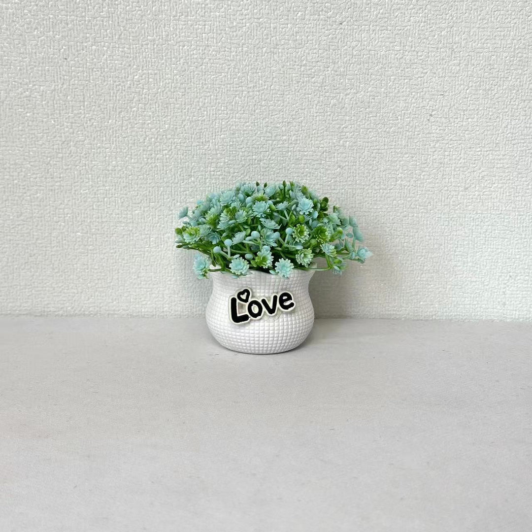 Miniature Decorative Flower Pot Set
