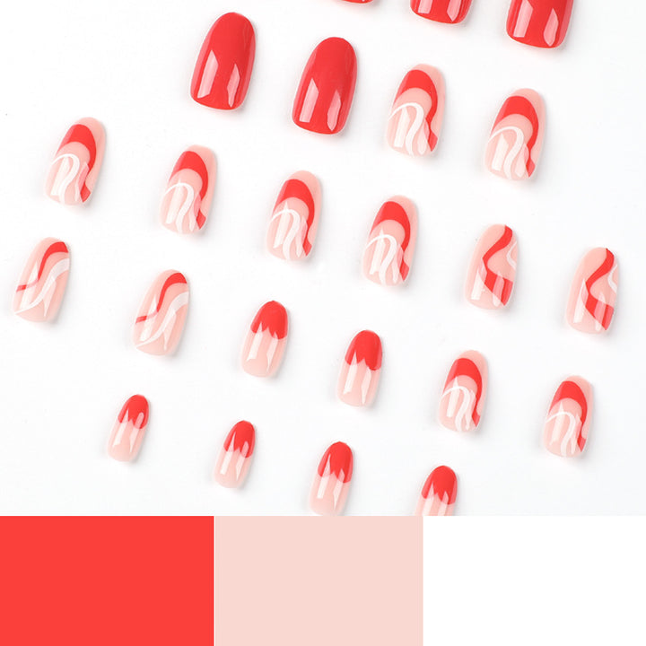 Creative Nail Art with Elegant Gradient Kalsten