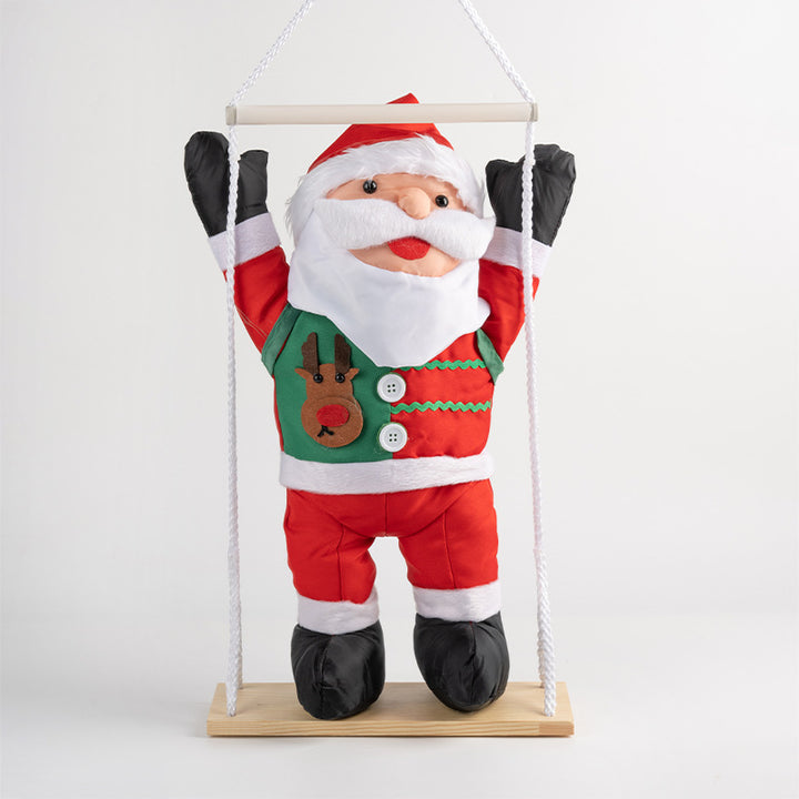 Decorative Santa Claus figure with movable arms