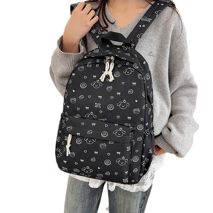 Backpack with Cute Animal Motifs and Practical Compartments Kalsten