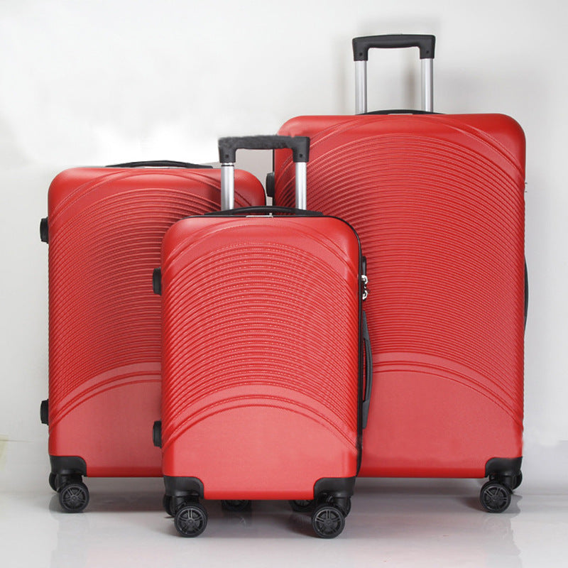 Unisex Premium Textured Hardshell Luggage Set Kalsten
