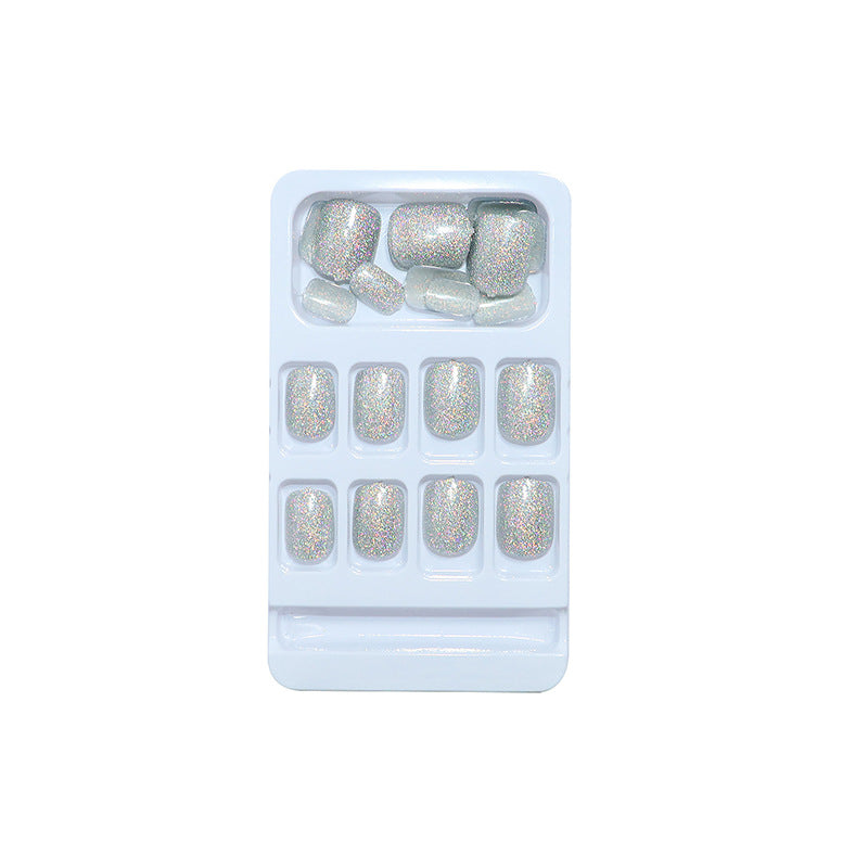 DIY Glitter Press-On Nails Kalsten