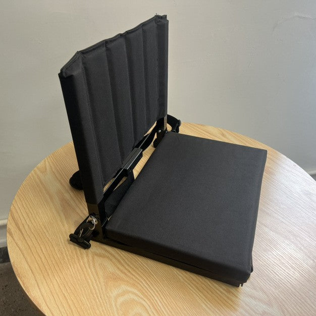 Ladies Folding Camping Chair with Ergonomic Backrest Kalsten