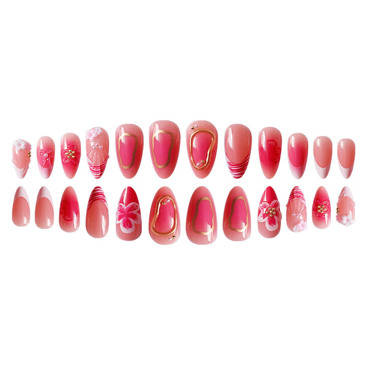Floral Elegance Nail Art Extensions Kalsten