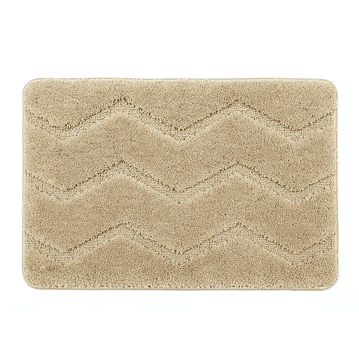 Chevron Pattern Bath Mat