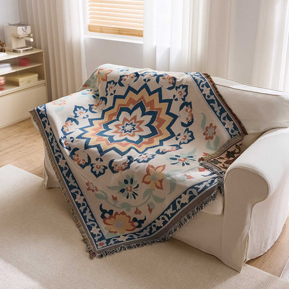 Playful Cartoon Character Throw Blanket
