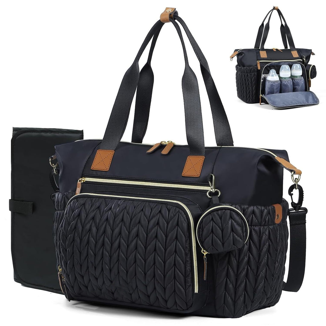 Practical diaper bag with insulated compartments Kalsten