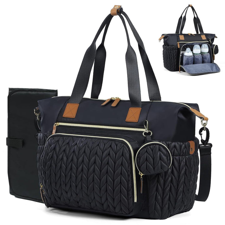 Practical diaper bag with insulated compartments Kalsten