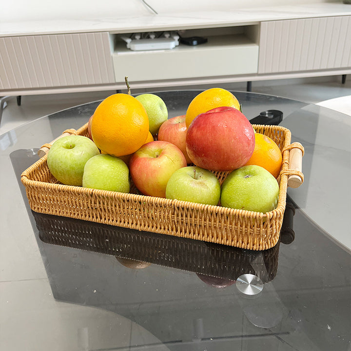 Handwoven Serving Tray Kalsten