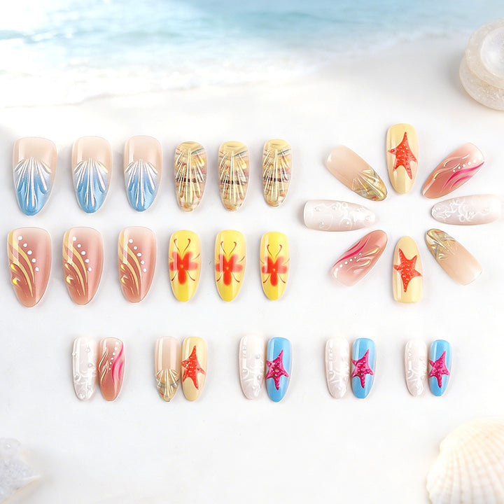 Decorative Press-On Nail Art Set Kalsten