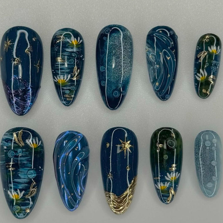 Thematic Artisan Press-On Nail Set Kalsten