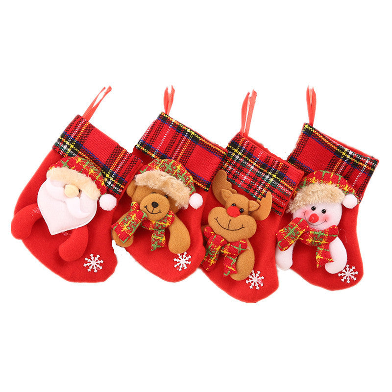 Cute Christmas stocking with reindeer motif Kalsten