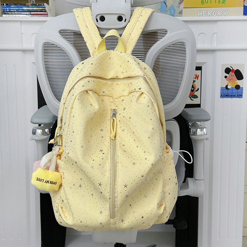 Star-Patterned Lightweight Backpack Kalsten