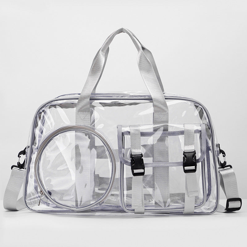 Stylish Transparent Gym Duffle Bag