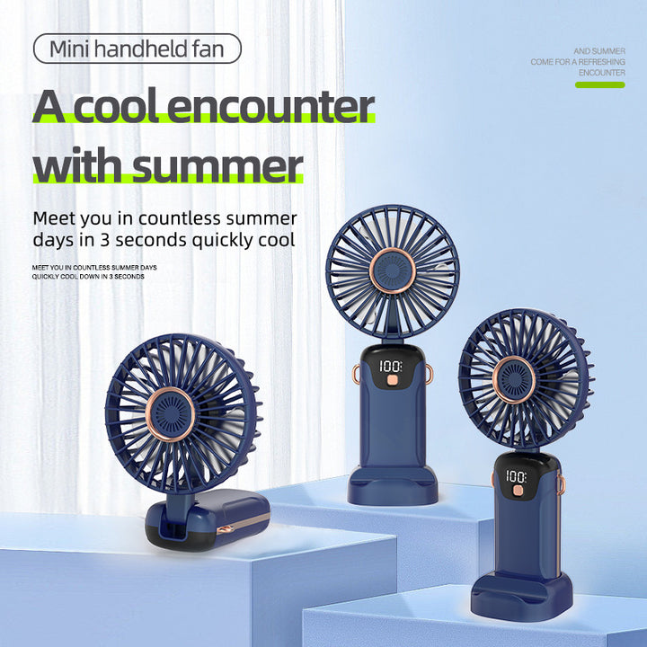 Unisex Portable Digital Handheld Mist Fan Kalsten