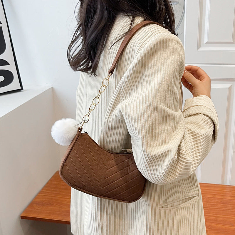 WoStylish Faux Fur Mini Handbag Kalsten