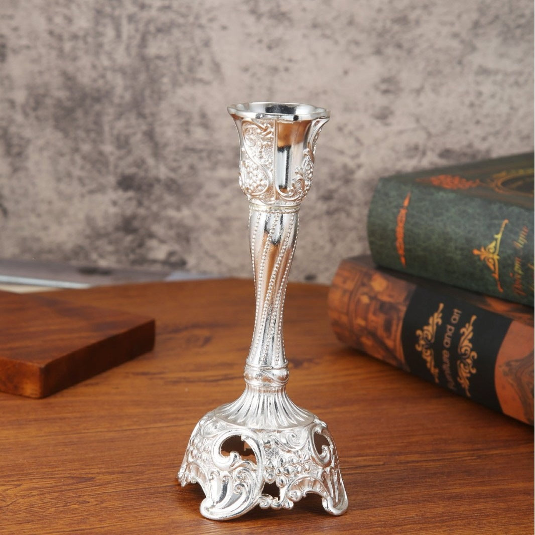 Vintage Silver Candle Holder Kalsten