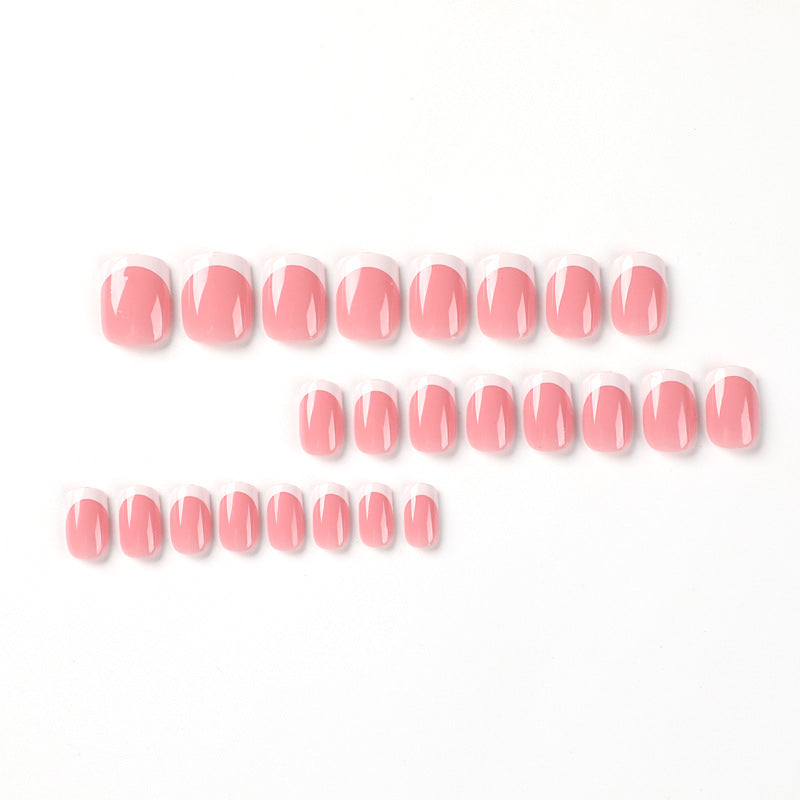Elegant Nail Art with French Tip Design Kalsten