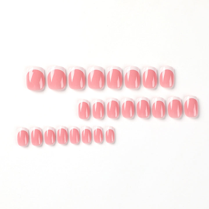 Elegant Nail Art with French Tip Design Kalsten