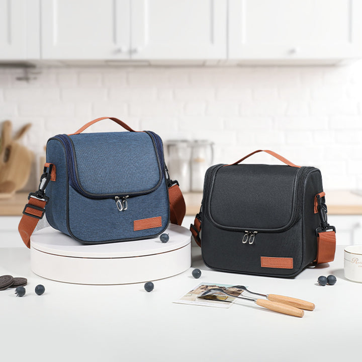 Insulated Lunch Carrier with Adjustable Strap Kalsten