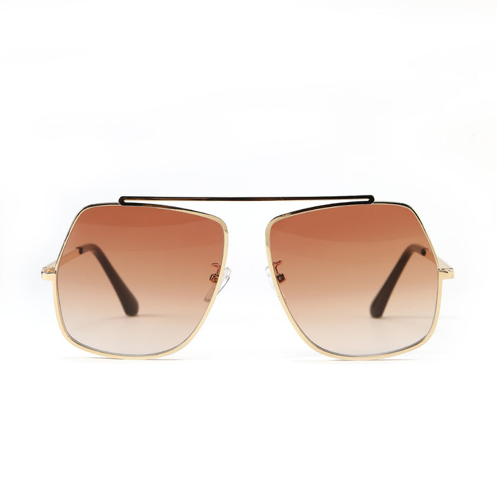 Women's polygonal sunglasses with elegant, state-of-the-art frame Kalsten