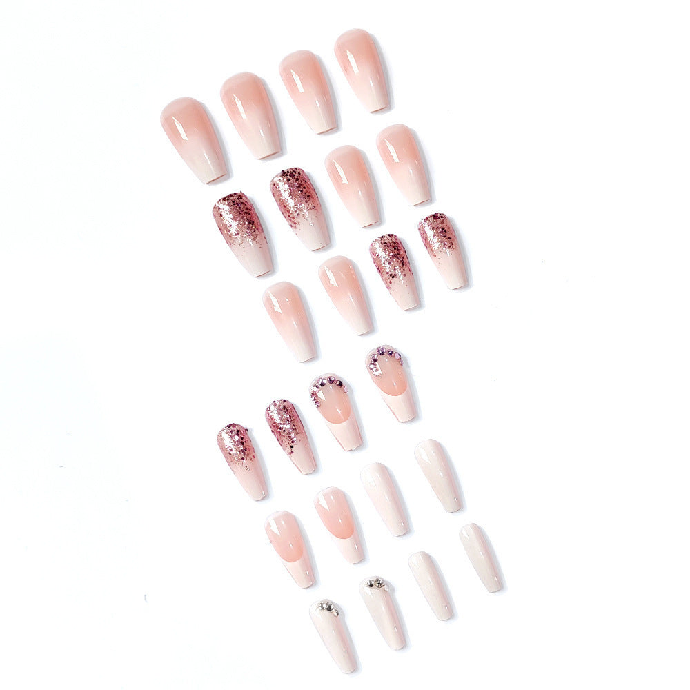 Decorative Press-On Nail Set Kalsten