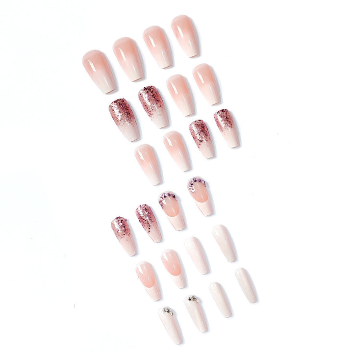 Decorative Press-On Nail Set Kalsten