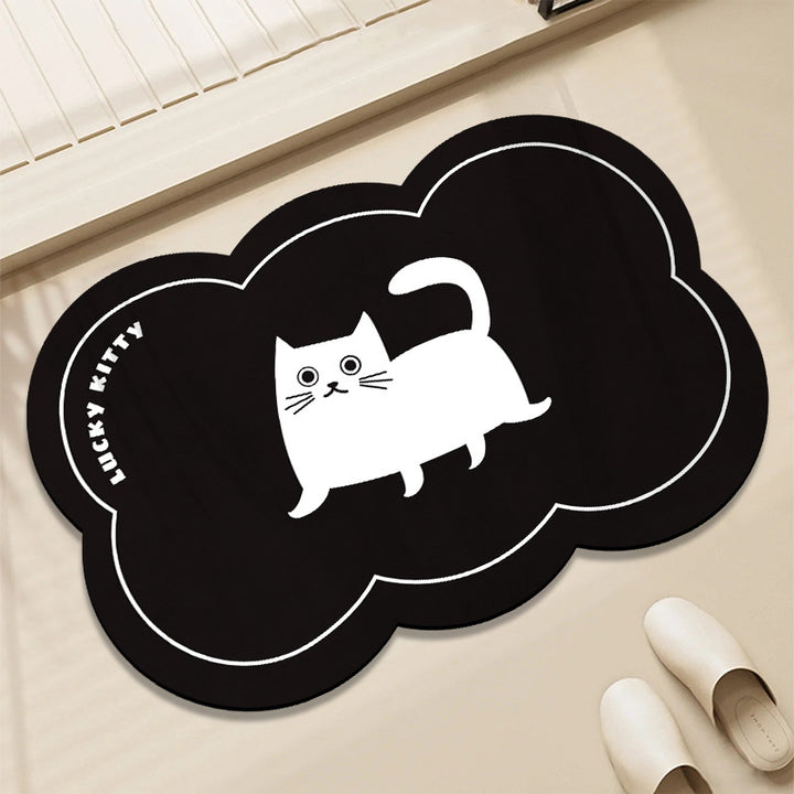 Decorative Elephant-Shaped Floor Mat