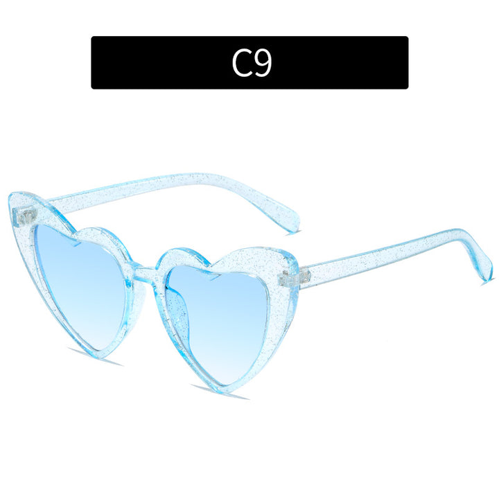 Heart-Shaped Fashion Sunglasses  1787664122