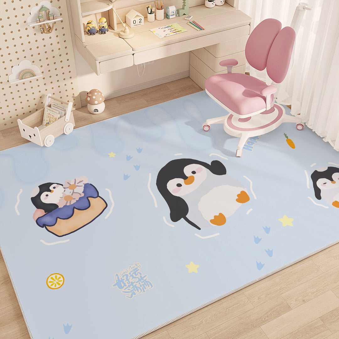 Playful Cartoon-Themed Area Rug