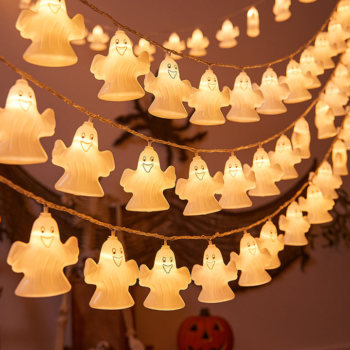 Festive Ghost LED String Lights Kalsten