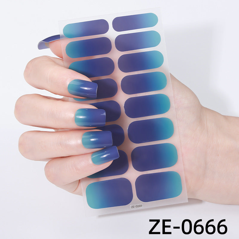 Gradient Ombre Nail Wraps