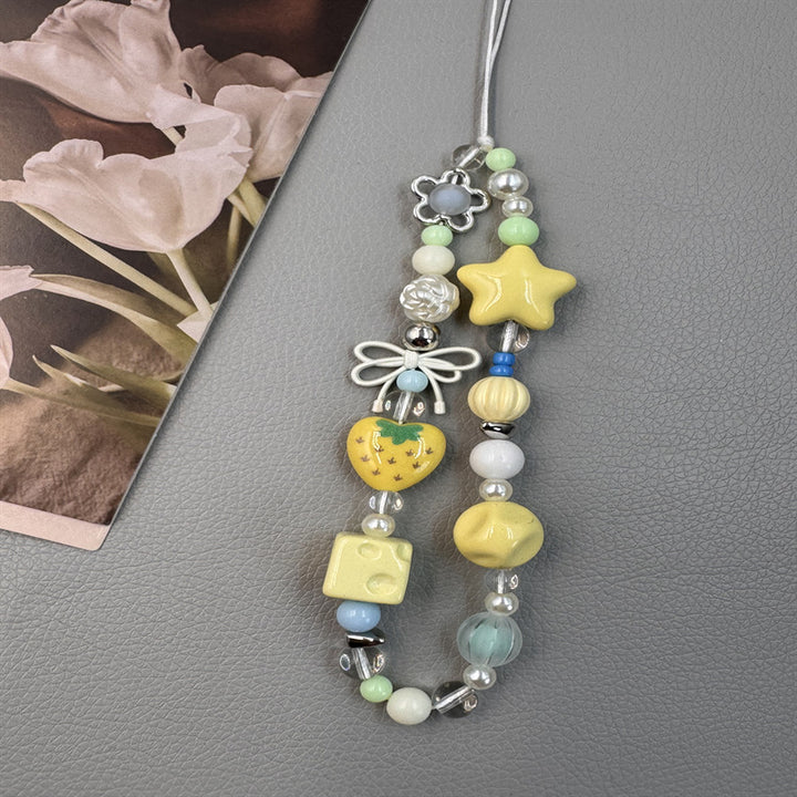 Decorative Beaded Charm Lanyard Kalsten 1790135240