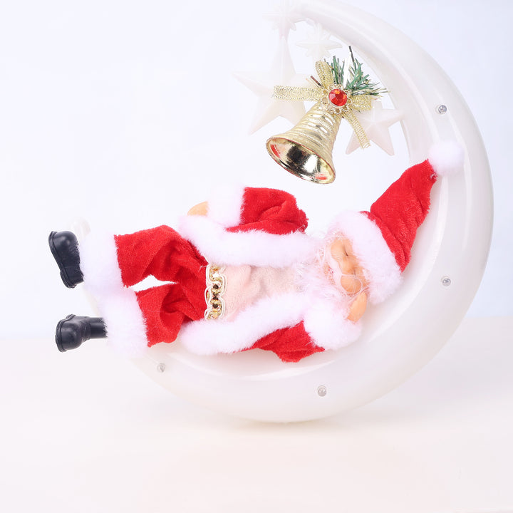 Decorative Santa Claus figure with candy