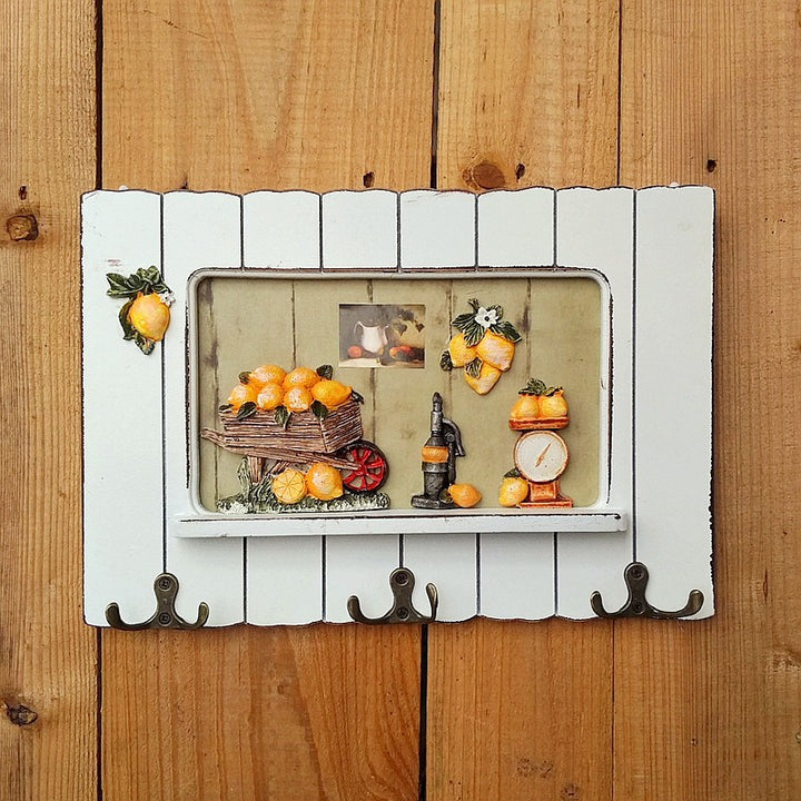 Decorative Nature-inspired Wall Hook Rack