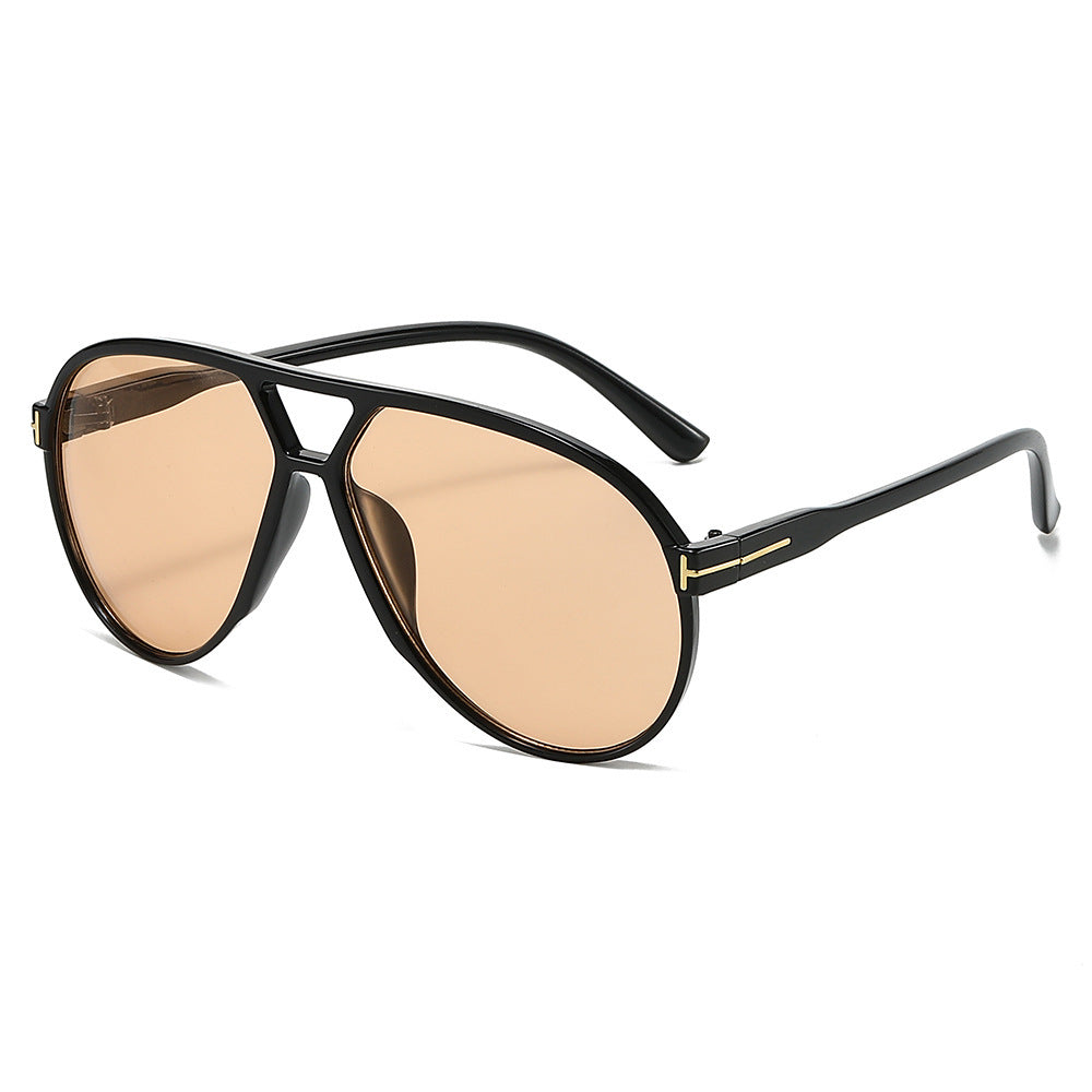 Stylish Aviator-Style Shield Sunglasses Kalsten