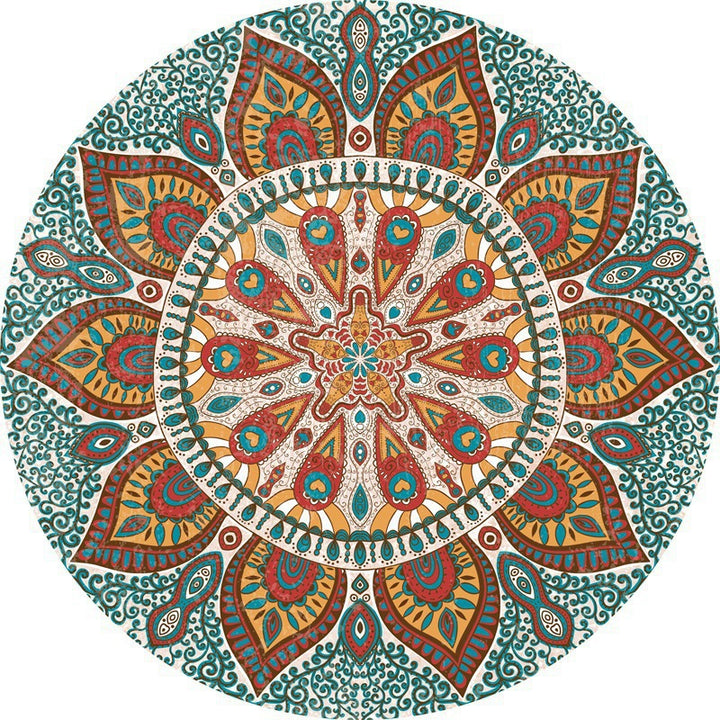 Bohemian Mandala Area Mat