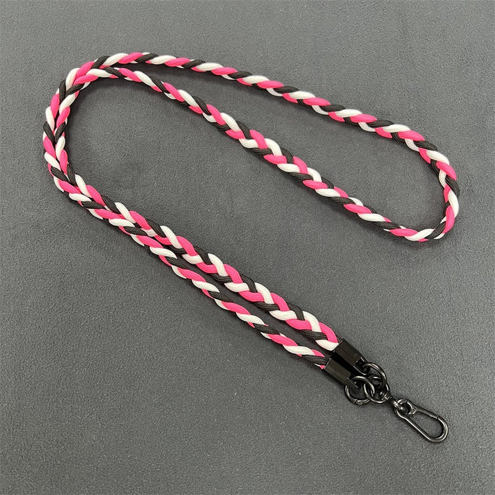 Braided Phone Lanyard with Secure Clips Kalsten
