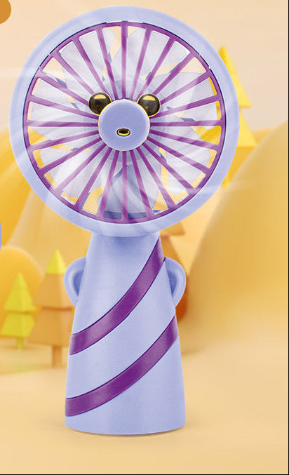 Women's Handy Mini Fan in Bear Design Kalsten