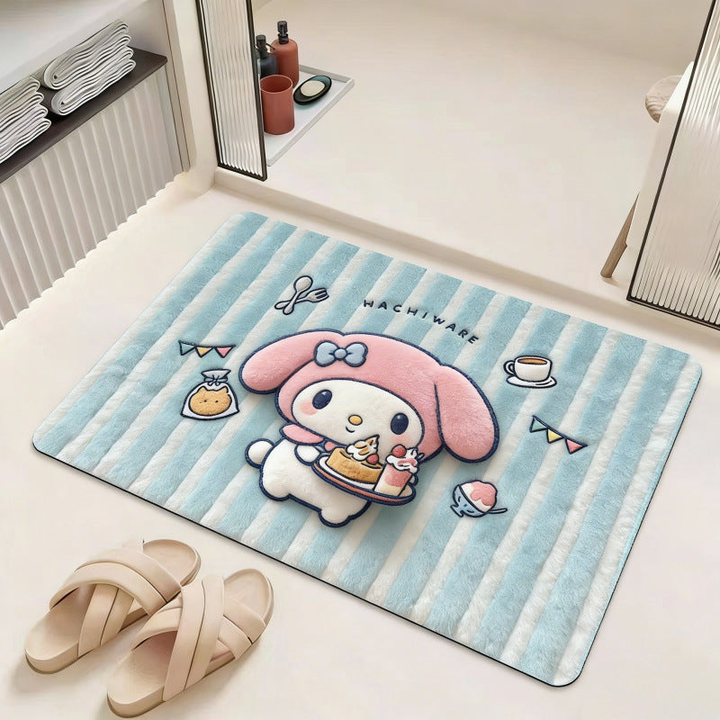 Cartoon Theme Bath Mat