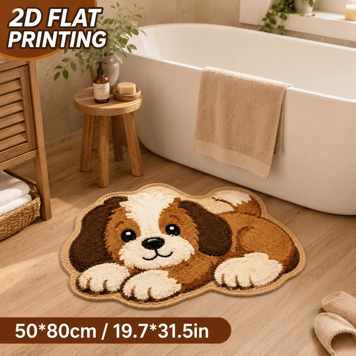 Cute Sheep-Shaped Bath Mat