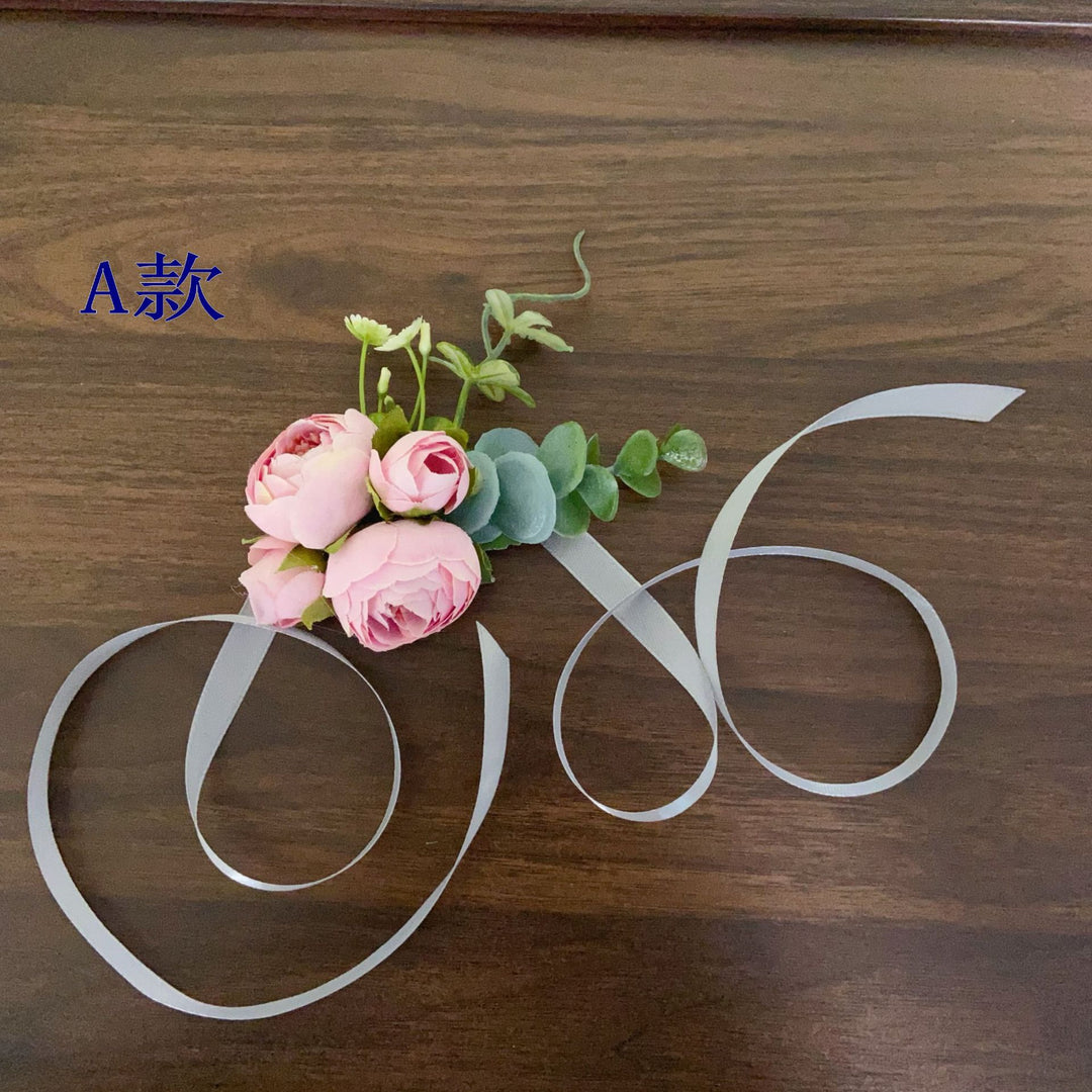 Elegant Floral Hair Corsage