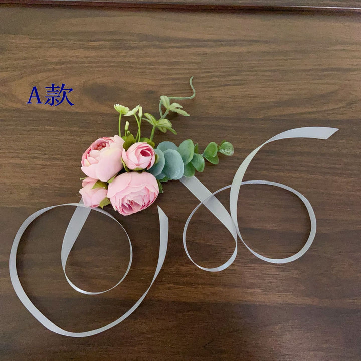 Elegant Floral Hair Corsage