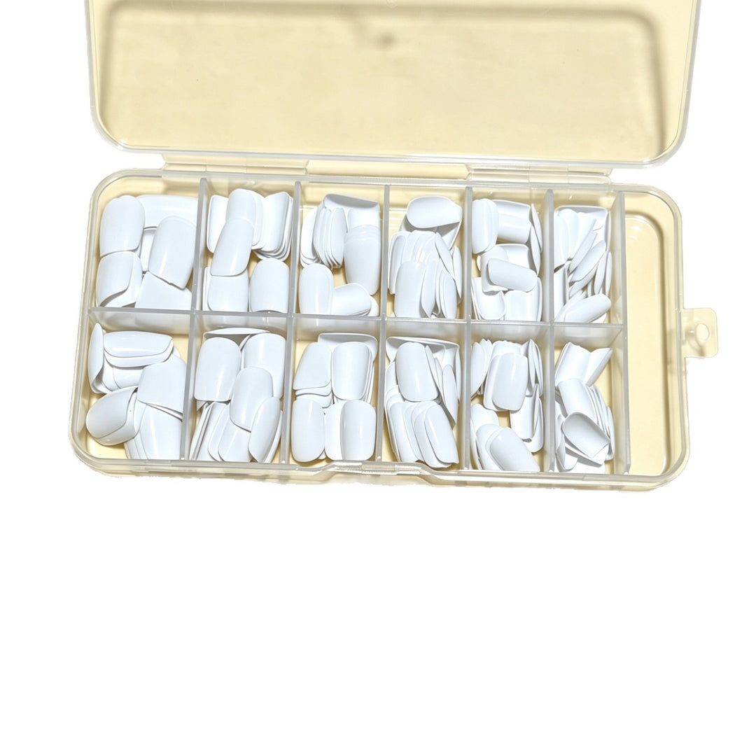 Premium White Press-On Nail Tips Kalsten