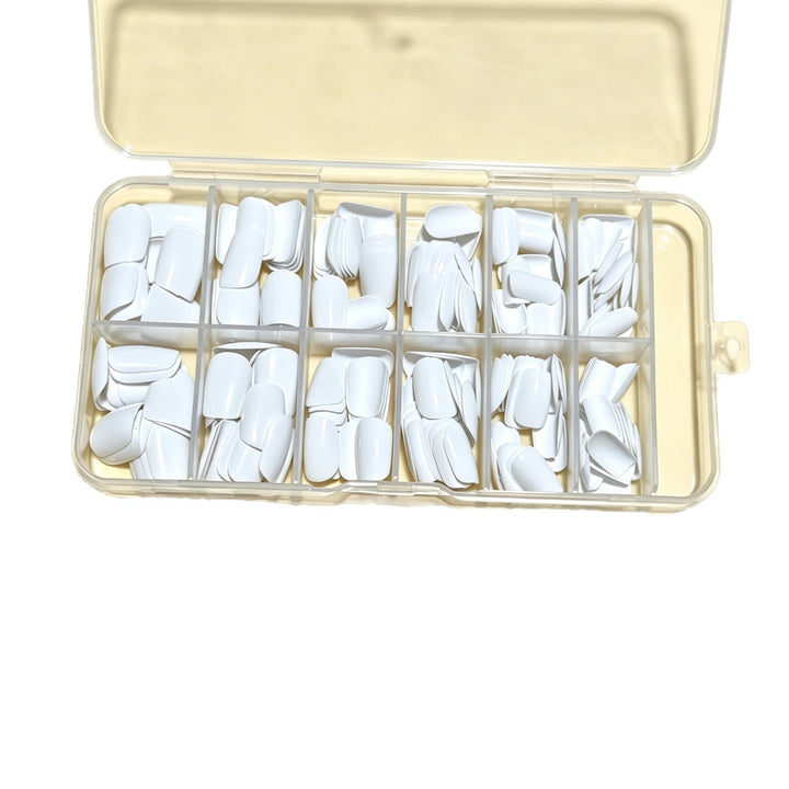 Premium White Press-On Nail Tips Kalsten