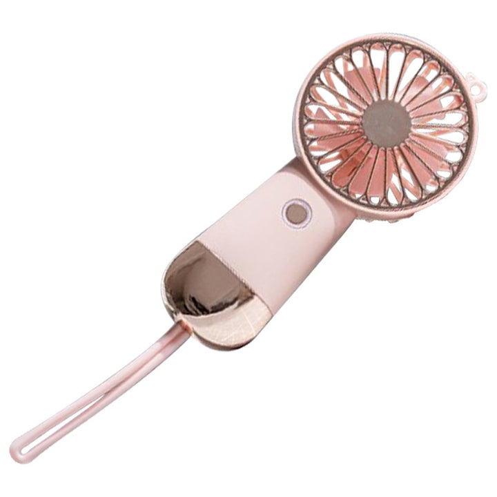 Ladies portable hand fan with USB charging function and ergonomic handle Kalsten